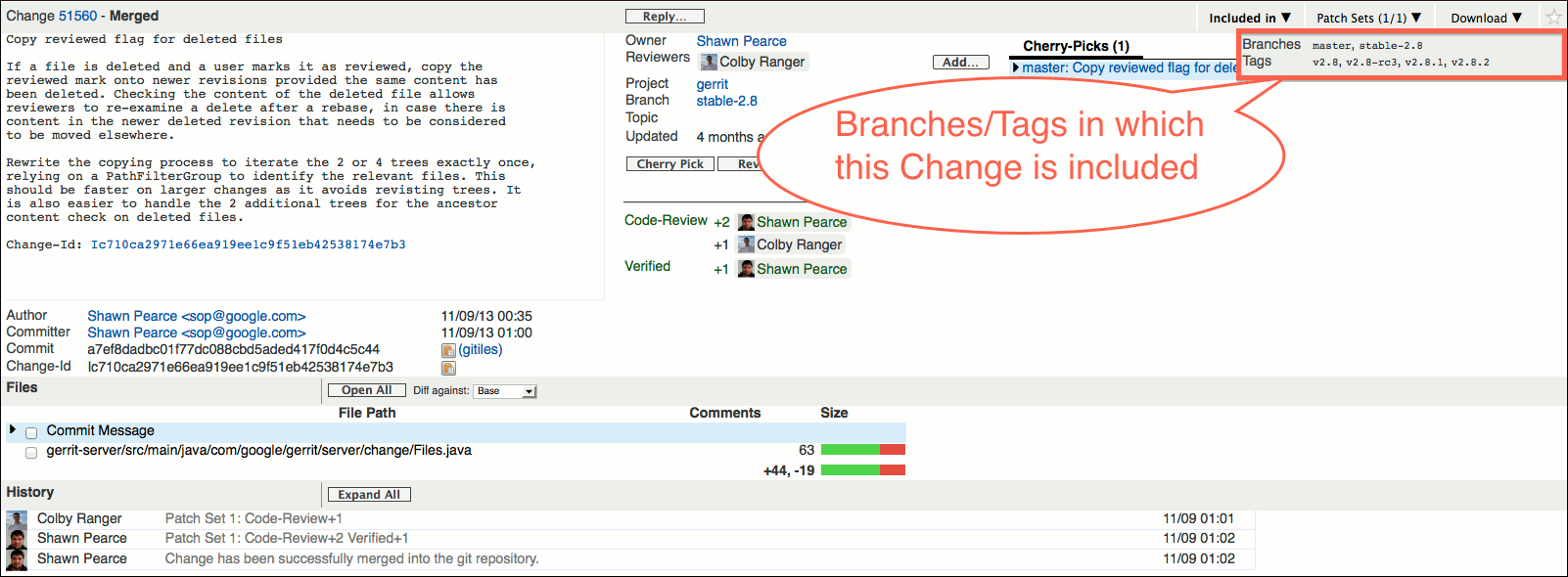 user review ui change screen included in list