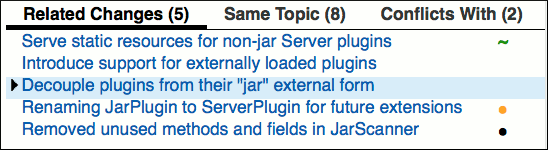 user review ui change screen related changes indicators